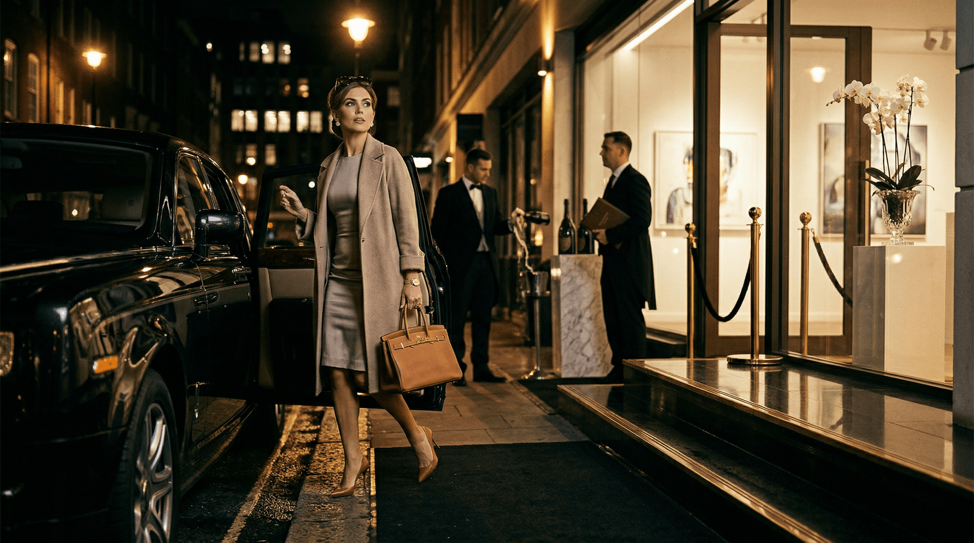 AI Art Gallery Opening Photo