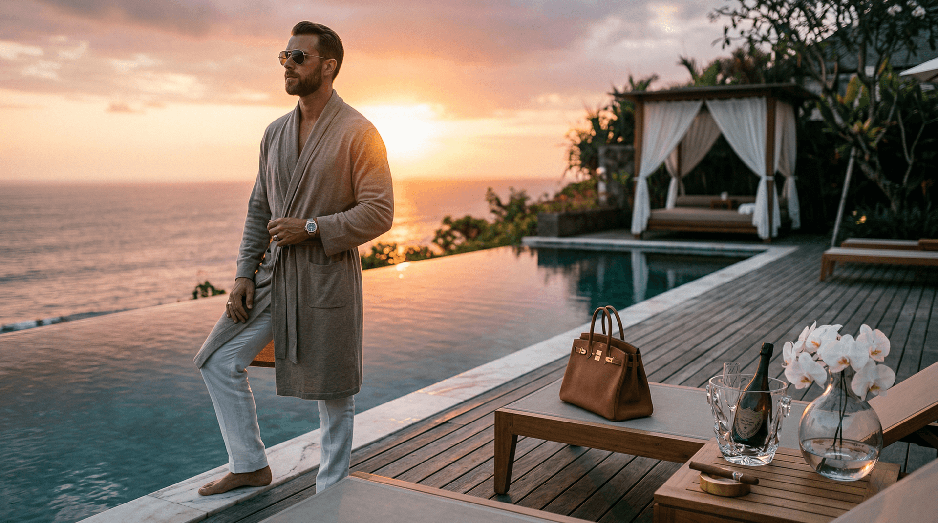 AI Luxury Spa Retreat Photo