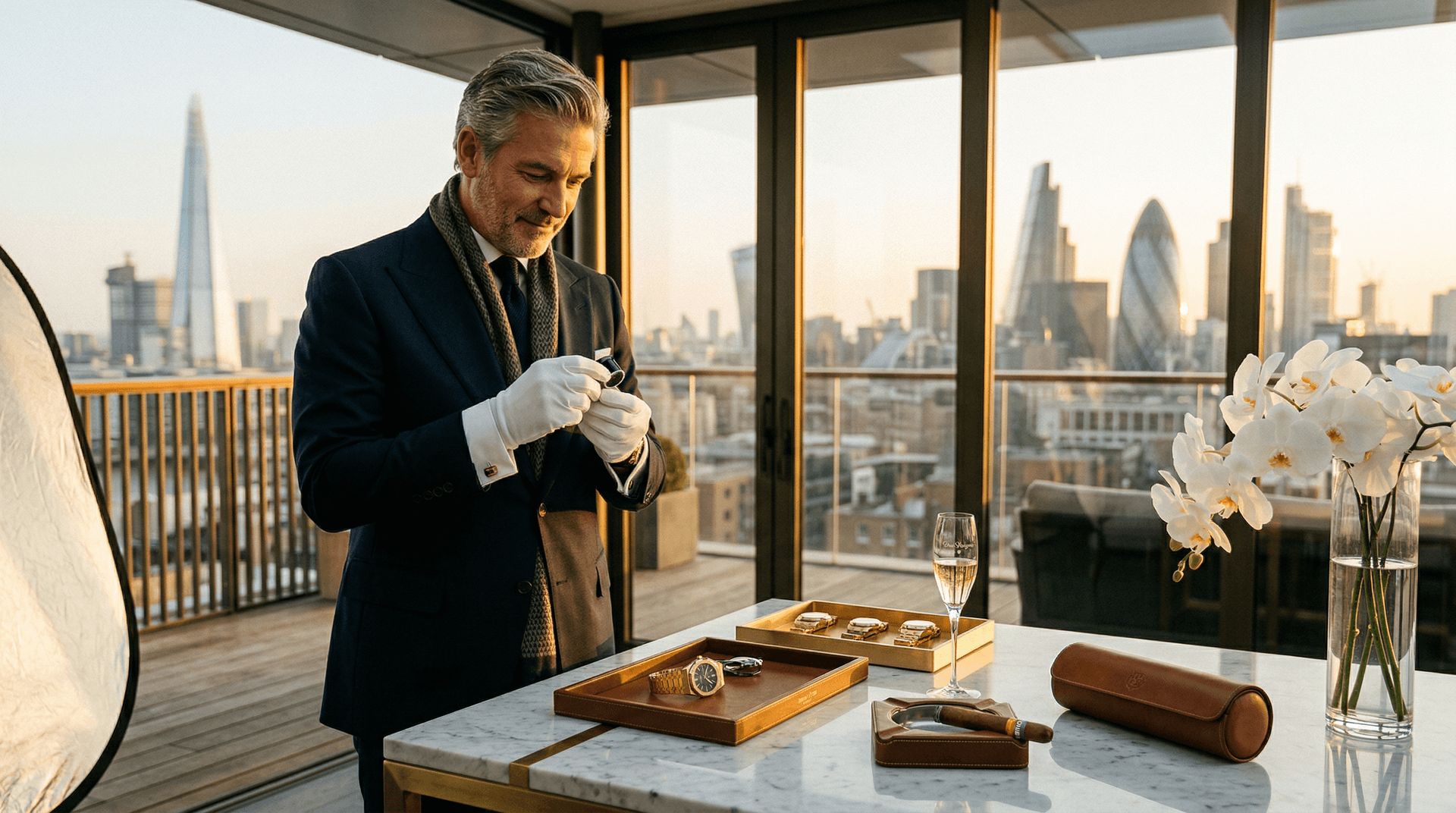 AI Luxury Watch Collection Photo