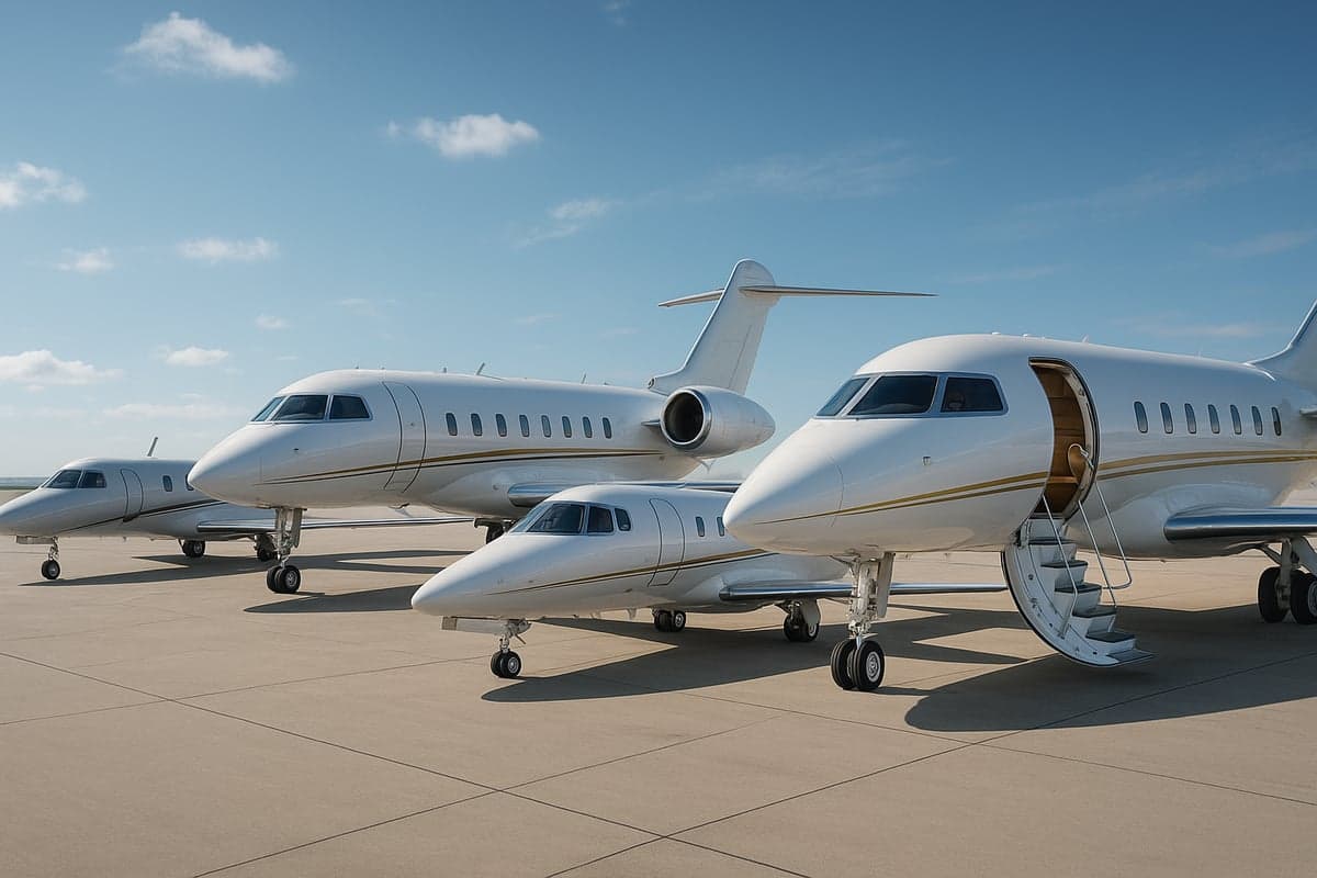 The Ultimate Visual Guide: Types of Private Jets in 2026